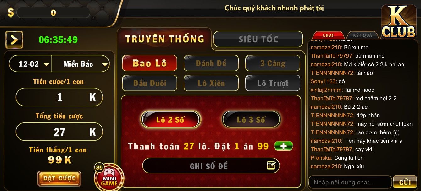 Trình tự các bước tham gia cá cược xổ số 789BET